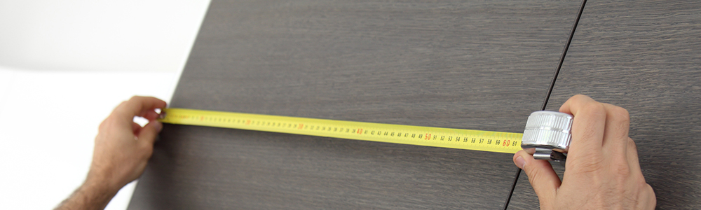 measuring with a tape measure image