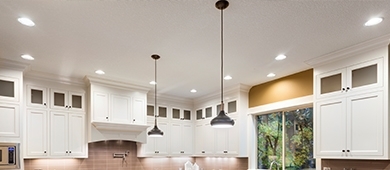 Cabinets and lighting image